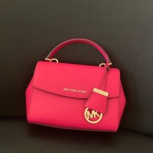 Michael Kors Mini Ava Ultra Pink Crossbody